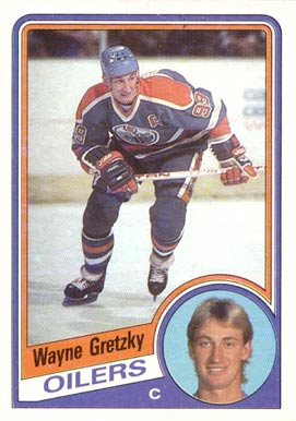 1984 Topps #51 Wayne Gretzky Hockey Card