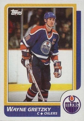 1986 Topps #3 Wayne Gretzky Hockey Card