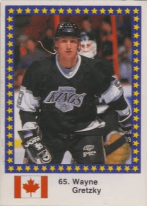 1989 Semic World Champion Stickers Wayne Gretzky