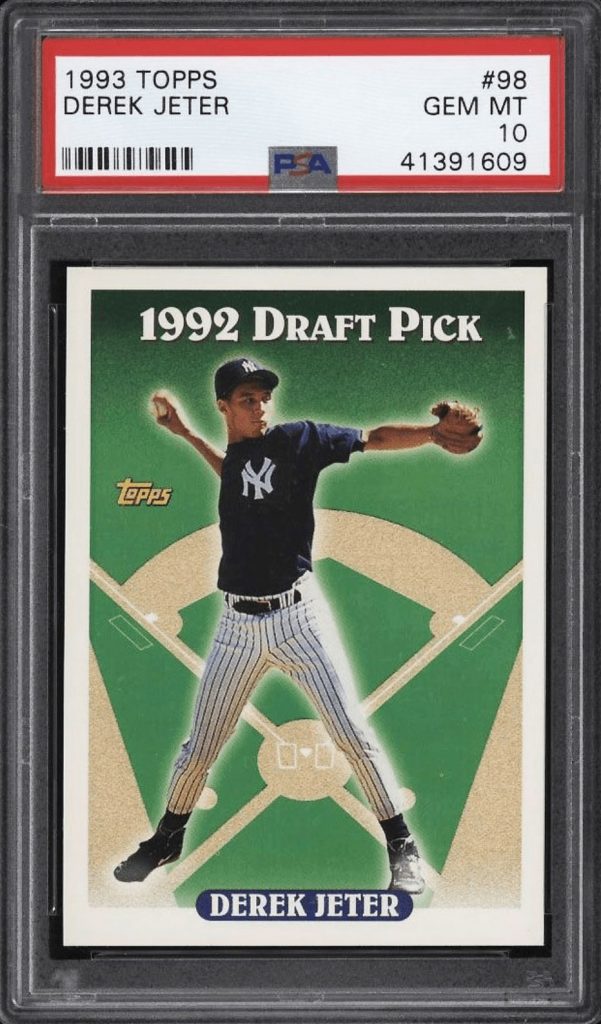 16 Most Valuable Derek Jeter Rookie Cards Old Sports Cards 