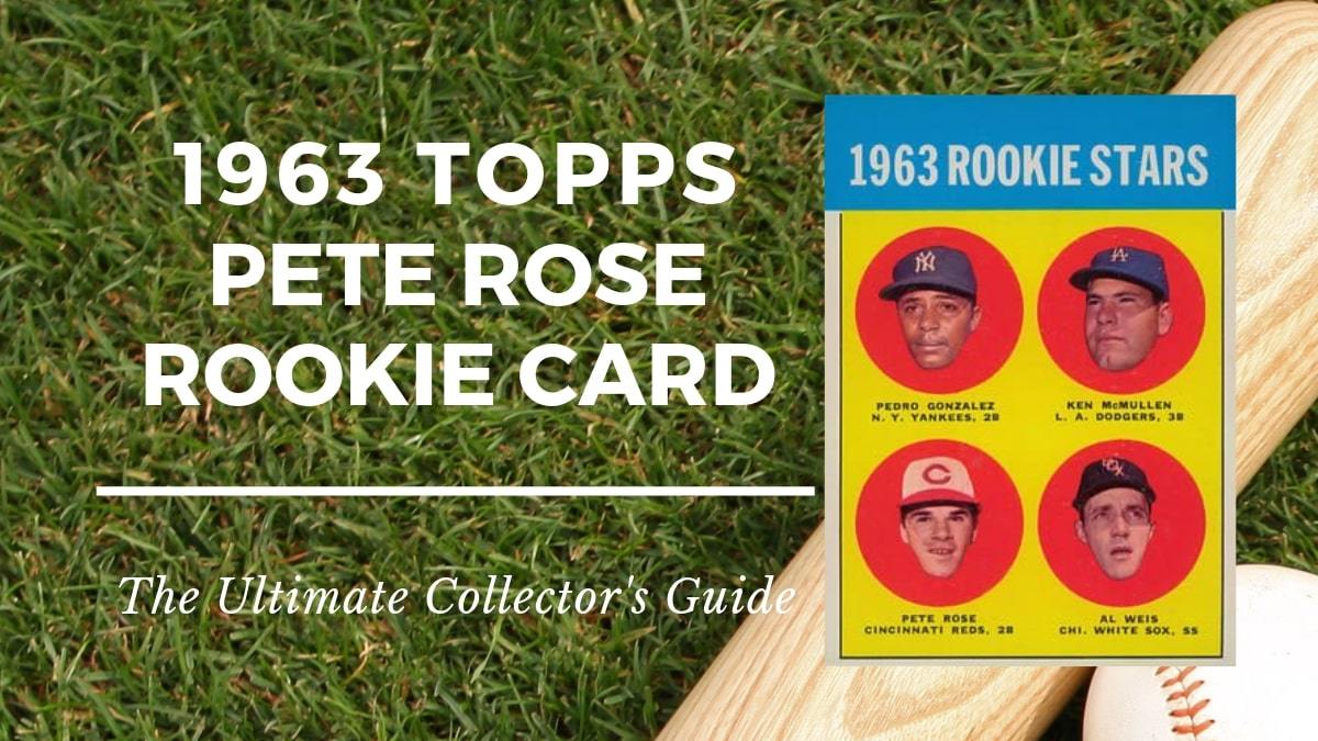 PETE ROSE 1963 Topps Rookie RC Cincinnati Reds REPRINT - Baseball Card