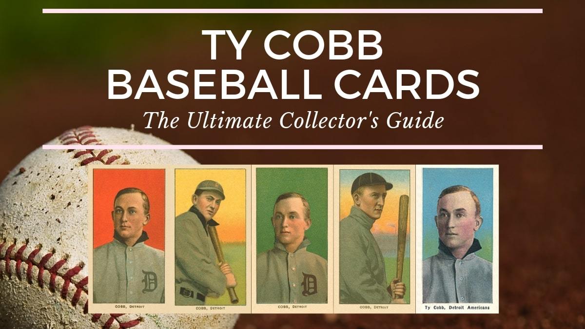 1987 Baseball All Time Greats Baseball Card - TY COBB –