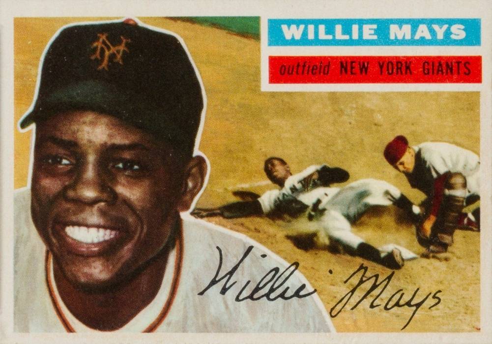 1956 Topps #130 Willie Mays Baseball Card