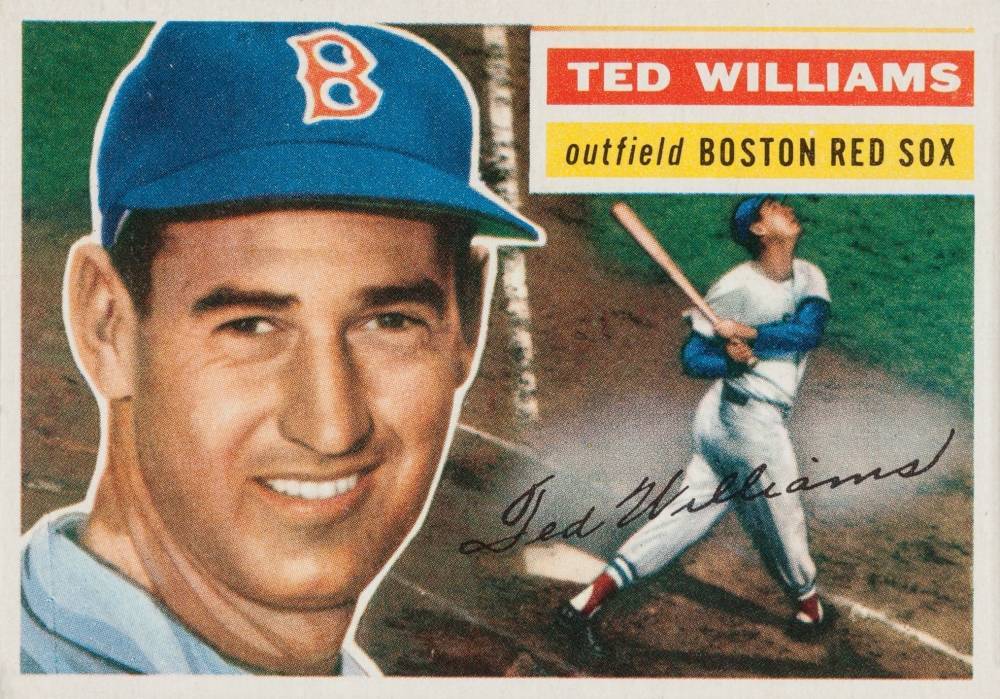 1956 Topps #5 Ted Williams Baseball Card