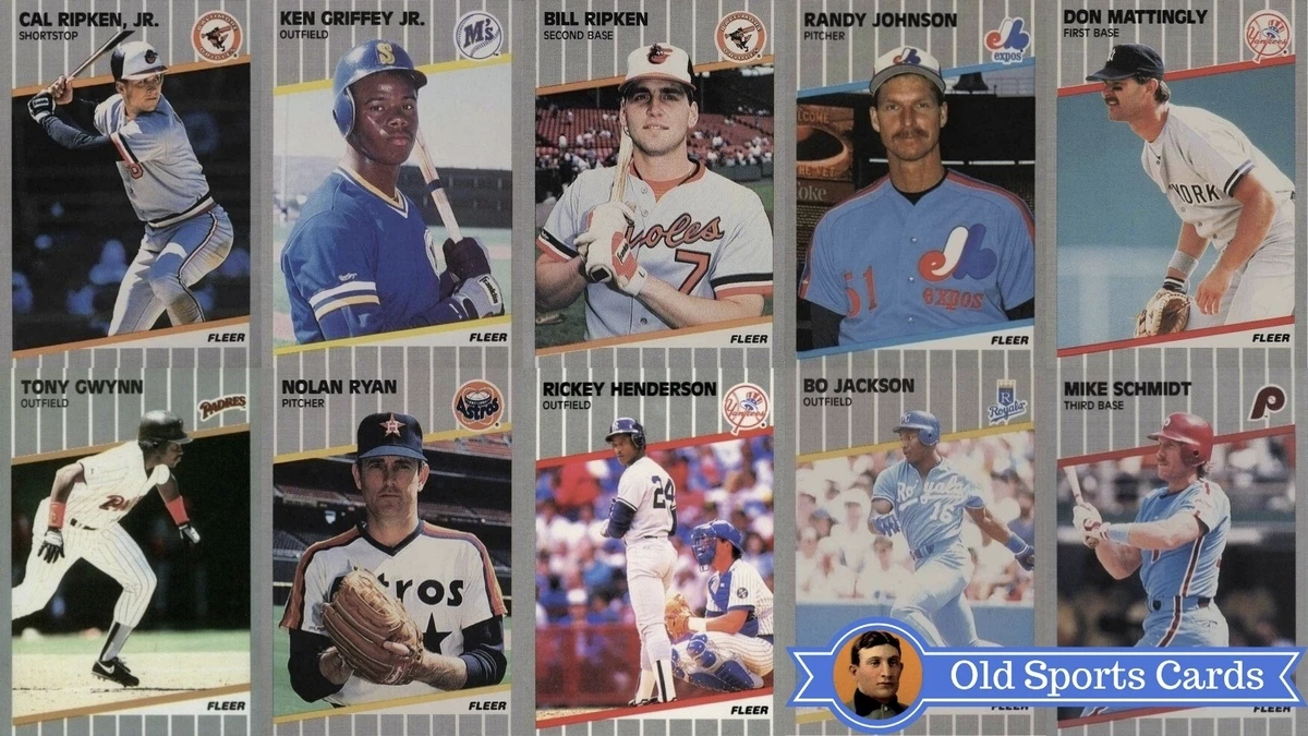 Fleer baseball cards store 1989