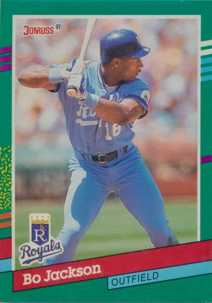 10 Most Valuable 1991 Donruss Baseball Cards Old Sports Cards   1991 Donruss 632 Bo Jackson Baseball Card 718x1024 