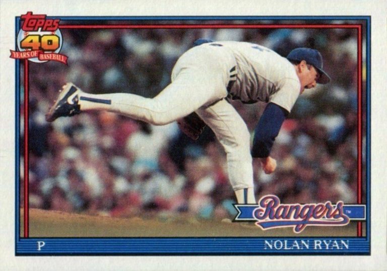 10 Most Valuable 1991 Topps Baseball Cards | Old Sports Cards