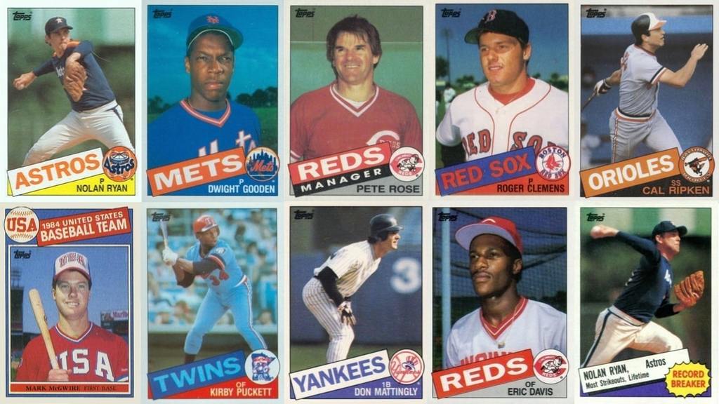 10 Most Valuable 1985 Topps Baseball Cards Old Sports Cards