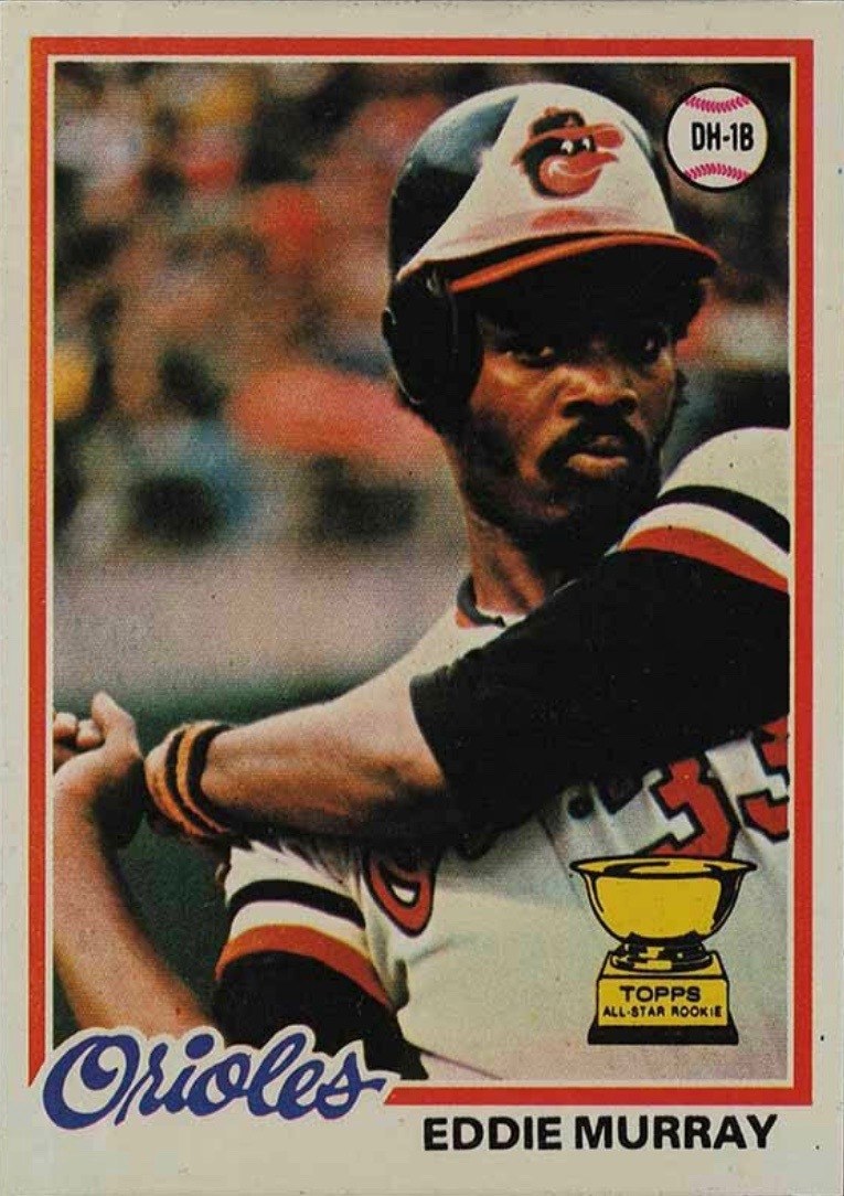 Eddie Murray Rookie Card 1978 Topps #36