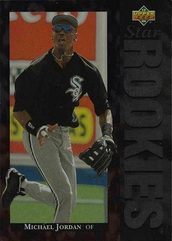 Sold at Auction: 1994 Upper Deck Collector's Choice Special Edition Michael  Jordan Rookie #23 Baseball Card (Silver Signature)
