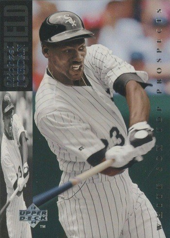 1994 Sports Stars Michael Jordan Baseball Card Minor Leagues Barons