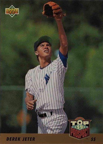 1998 Upper Deck Baseball #450 Derek Jeter Over Sized Jumbo NY Yankees HOF