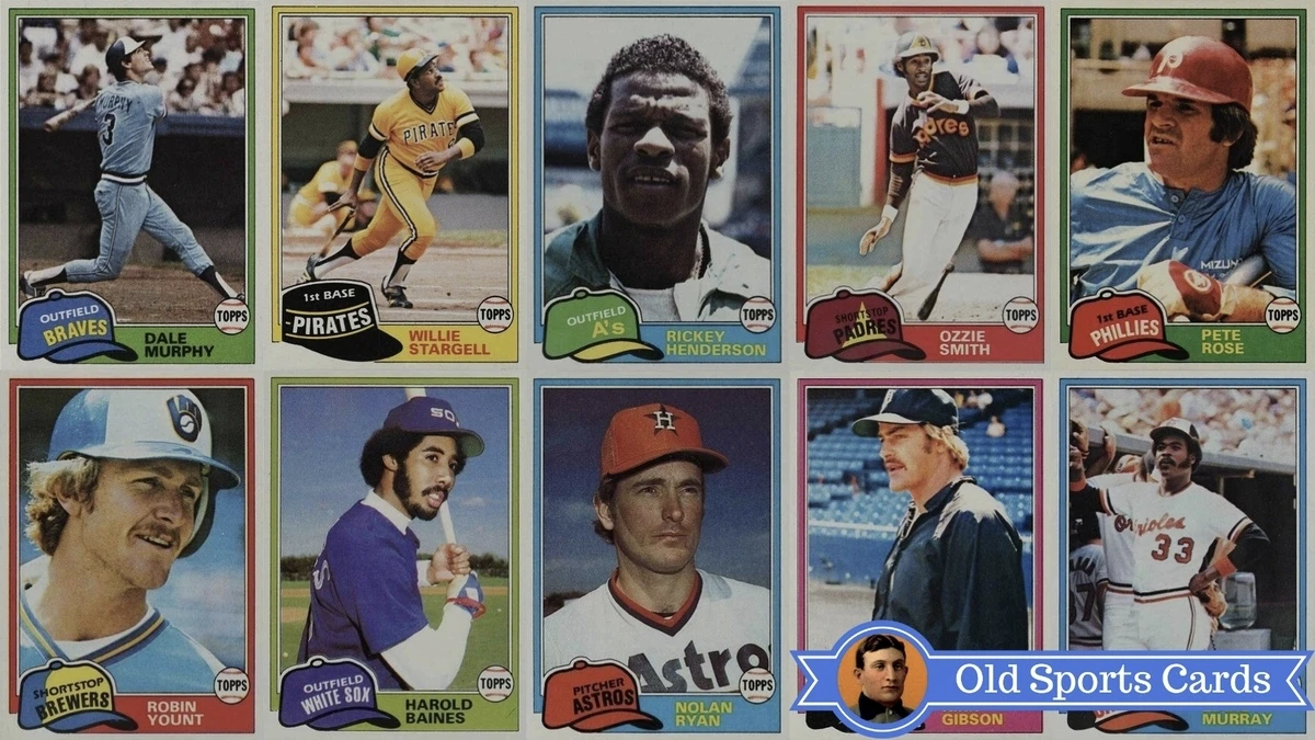 1981 Topps Baseball Cards