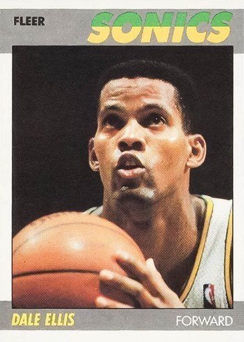 1987-88 Fleer #10 Benoit Benjamin Los Angeles Clippers Basketball Card  NM-MT