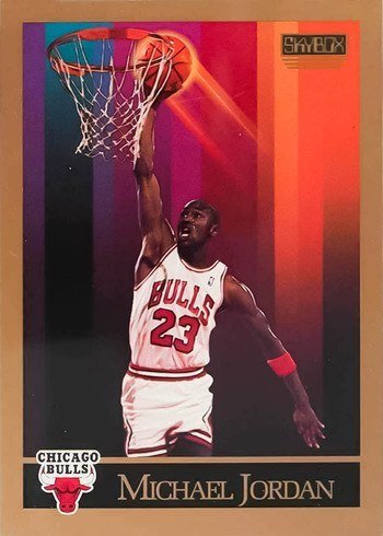 1990-91 Skybox Larry Bird Basketball Card #14