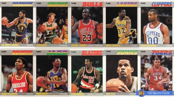 NBA FLEER社 トレーディングカード 87枚セット