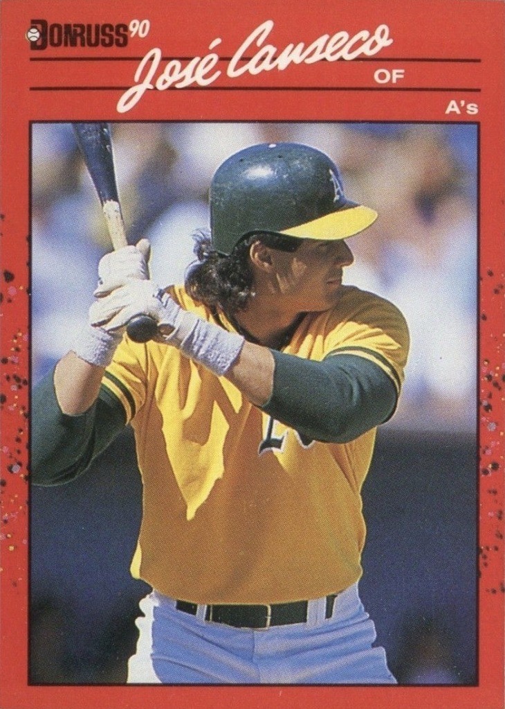 1990 Donruss 125 Jose Canseco Baseball Card 730x1024 
