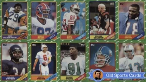 Most Valuable 1986 Topps Football Cards