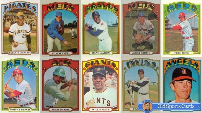 Buy the 1971 HOF Hank Aaron Topps Baseball Card Atlanta Braves