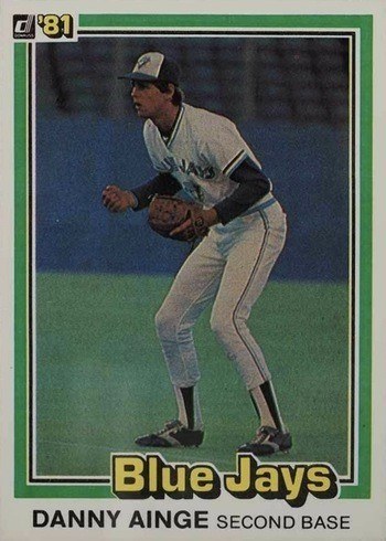 1981 Donruss Danny Ainge Rookie Here's something a bit different, I don't  usually post baseball cards, but it felt right when he announced…