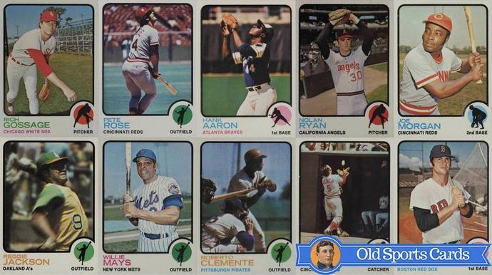 1 Hank Aaron 715 HOF - 1974 Topps Baseball Cards (Star) Graded EX