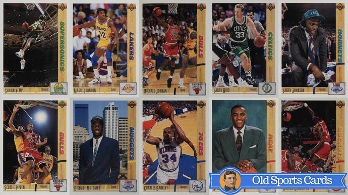 Michael Jordan Card 1991-92 Upper Deck #75 PSA 9 –
