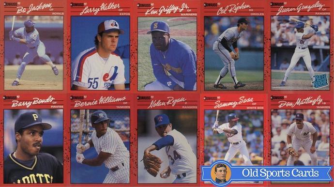 20 Most Valuable 1990 Donruss Baseball Cards Old Sports Cards 2022 