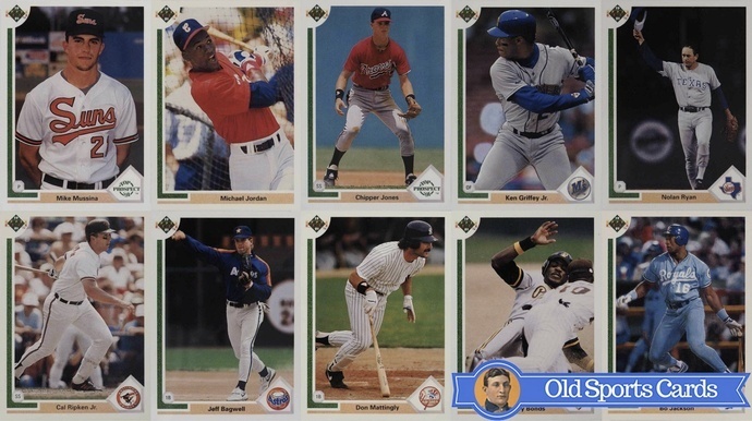 Sold at Auction: 1991 - MLB / Upper Deck Baseball Cards #701-800