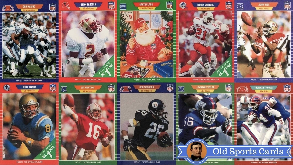 Most Valuable 1989 Pro Set Football Cards