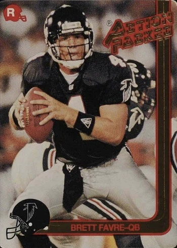 1991 Action Packed #21 Brett Favre Rookie Card