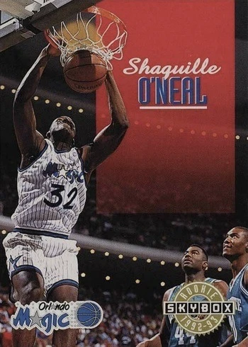 Shaquille O'Neil 1992 Classic Draft Picks Four Sports Unsigned Card