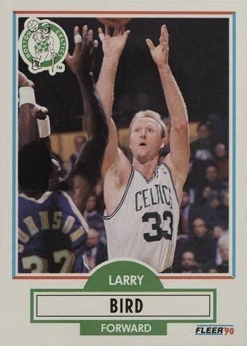 Lot - (Mint) 1986 Star Best of the Best Larry Bird #3 Basketball Card