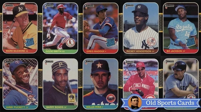 Greg Maddux (Chicago Cubs) 1987 Donruss Baseball #36 RC