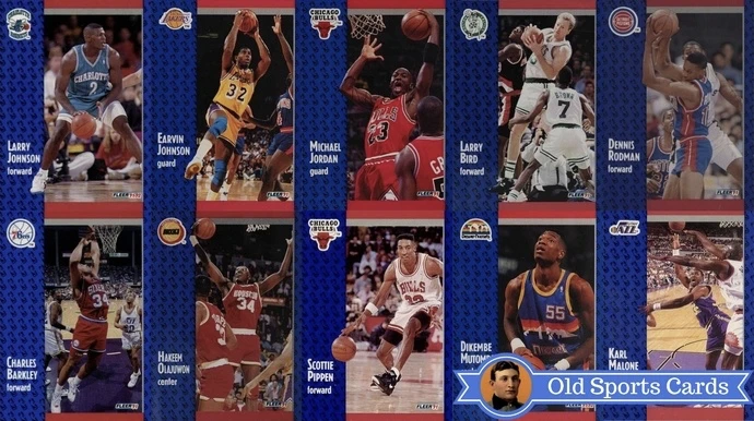 1992-93 Fleer - Promo Sheet Singles Basketball - Gallery