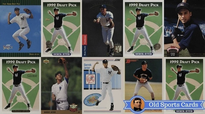 Derek Jeter Minor League, Prospect, Pre-Rookie Card Checklist, Gallery