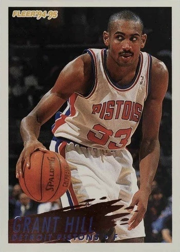 1994 Fleer #280 Grant Hill Rookie Card