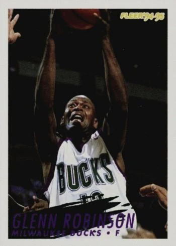 1994 Fleer #320 Glenn Robinson Rookie Card