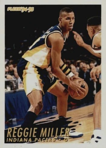 1994 Fleer #92 Reggie Miller Basketball Card