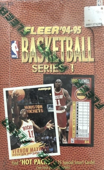 Unopened Box of 1994 Fleer Basketball Cards