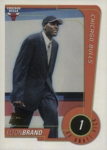 1999 Topps #115 Elton Brand Rookie Card