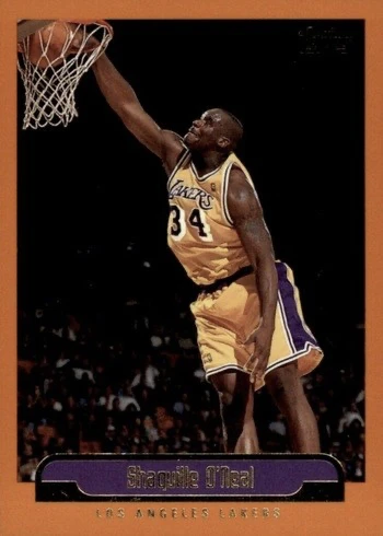 1999 Topps #23 Shaquille O'Neal Basketball Card