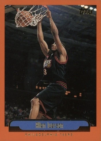 1999 Topps #66 Allen Iverson Basketball Card