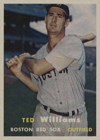 1957 Topps #1 Ted Williams Baseball Card