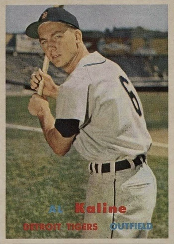 1957 Topps #125 Al Kaline Baseball Card