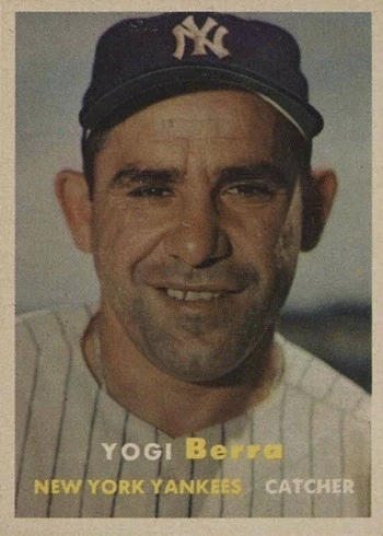 1957 Topps #2 Yogi Berra Baseball Card