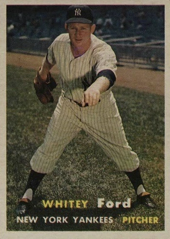 1957 Topps #25 Whitey Ford Baseball Card