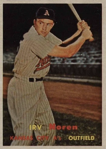 1957 Topps #298 Irv Noren Baseball Card