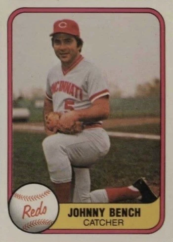 1981 Fleer #196 Johnny Bench Baseball Card