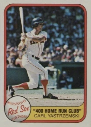 1981 Fleer #638 Carl Yastrzemski Baseball Card