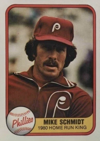 1981 Fleer #640 Mike Schmidt Baseball Card